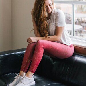 ZYIA | Active Stay Gold Light n Tight Hi-Rise Legging | Sz. 2